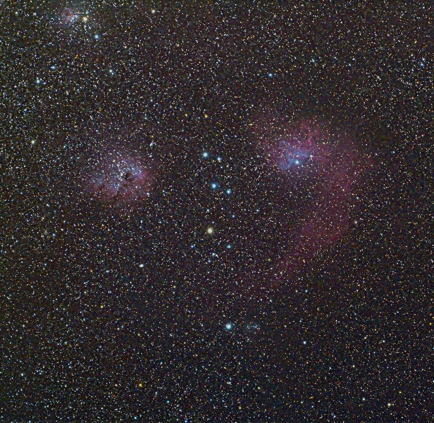 flaming star nebula