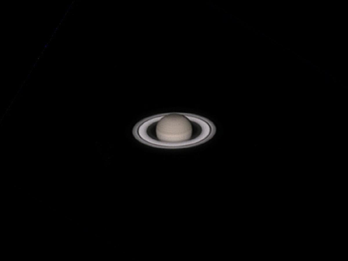 Сатурн через бинокль