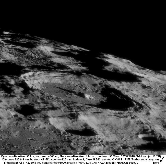 CYSATUS MORETUS 03082018 6h18 625 mm barlow 3 filtre IR 742 QHY5-III 178M 100% Luc CATHALA