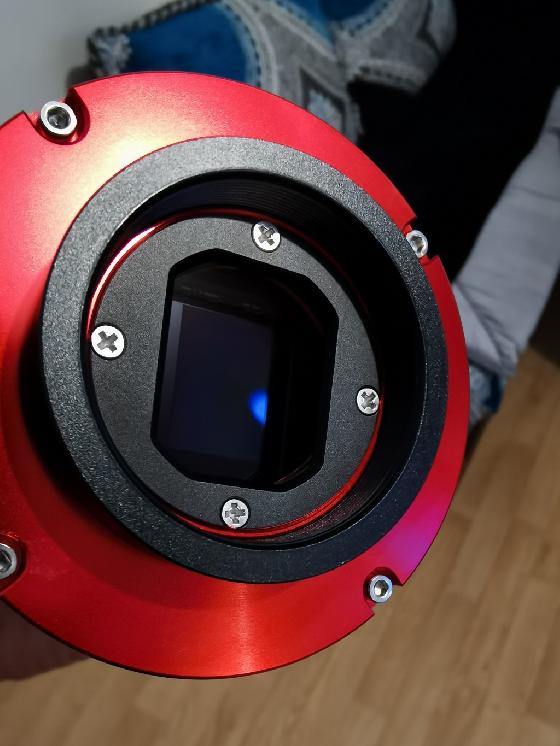  ZWO ASI294MM PRO, roue à fitre et filtre zwo SHO 7nm