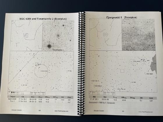 Livre "Observing globular clusters" Alvin Huey Faint fuzzy.com