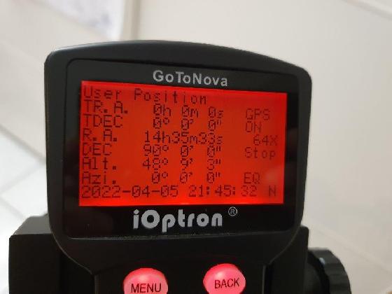 Ioptron iEQ45 GTN