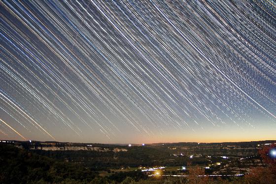 Filés d'étoiles sur les Causses du Quercy