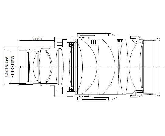 APM Hi-FW 12,5mm 84° double coulant 31,75mm/50,8mm,