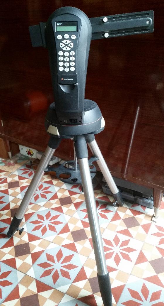 Celestron C8 orange + monture GoTo Nexstar 8SE Ray’s brackets + trépied tubulaire