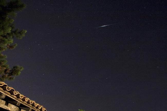 Un flash d'Iridium aux Sources