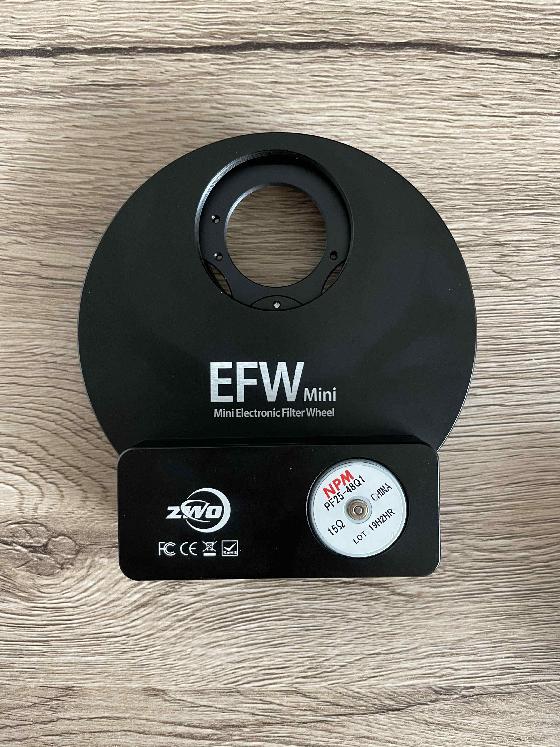 Roue à filtres EFW mini ZWO 5x31,75mm ou 5x31mm