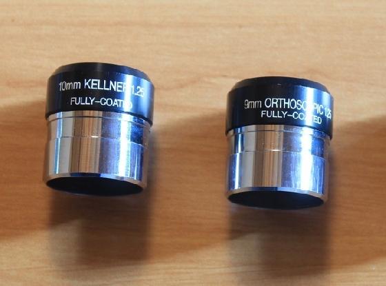 Lot d'oculaires 31.75 mm