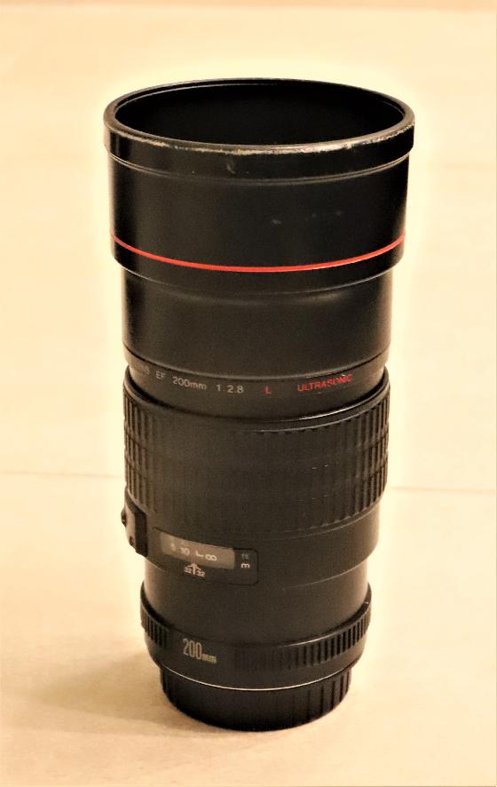 Téléobjectif Canon EF 200mm F/2,8 L Ultrasonic