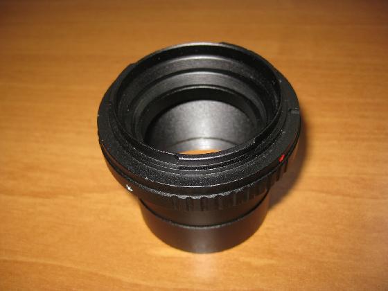 Bague T Canon EOS + Adaptateur 50,8