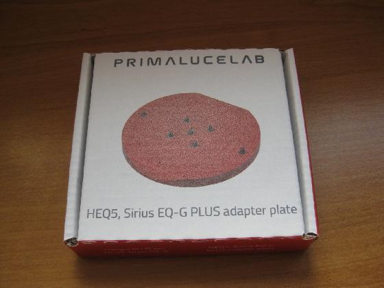 Adaptateur HEQ5 - Prima Lucce Lab