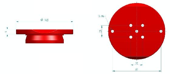 Adaptateur HEQ5 - Prima Lucce Lab