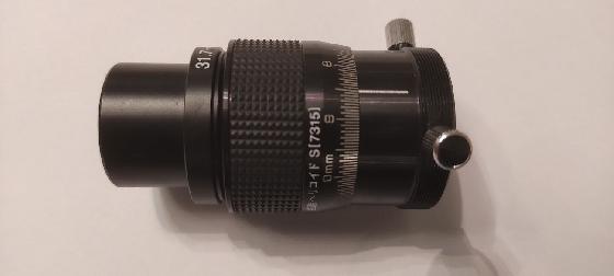 Porte oculaire Borg hélicoidal 7315 + adaptateur 36.4 > 31.75