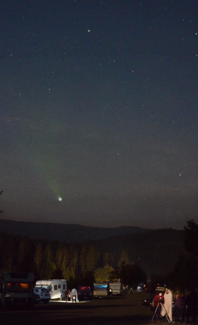 Neowise au champ du feu en Alsace