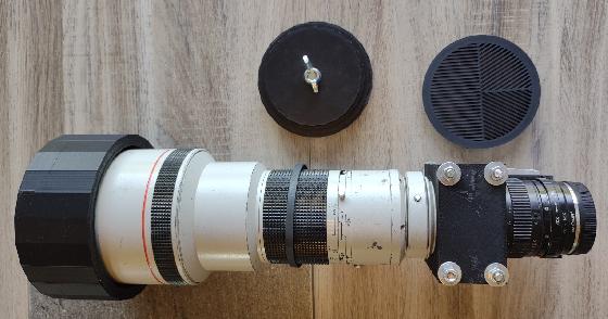 Objectif Canon 500mm F4.5 L monture new FD