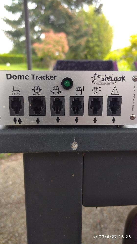 Vends dome tracker