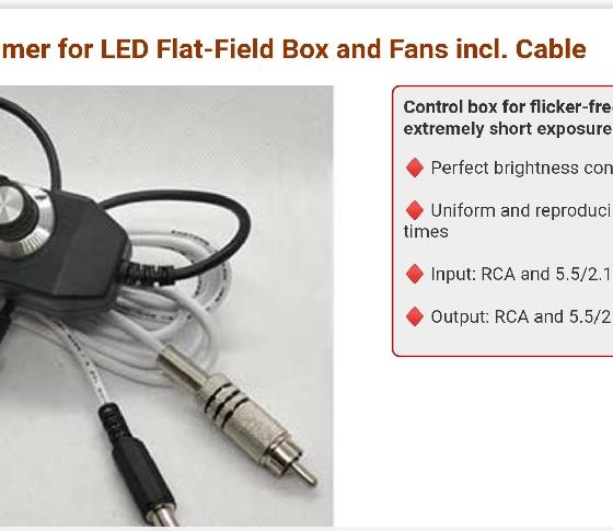 Lacerta LED flatfield box 290mm