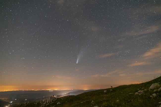 NEOWISE dans le Jura