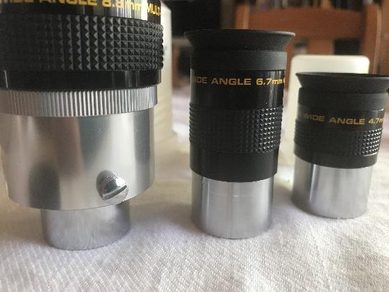 Meade UWA 4000 8.8, 6.7 et 4.7