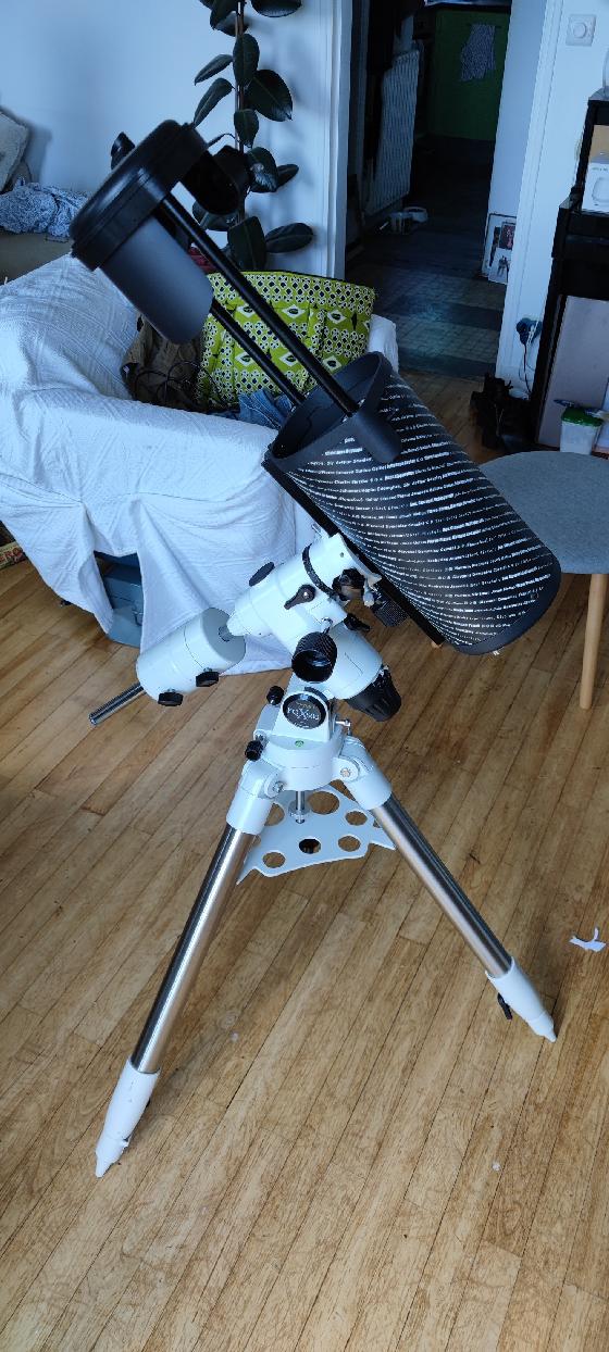 Skywatcher 130/650 + monture Omegon EQ X 500