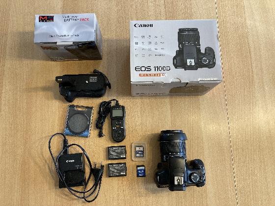 Canon EOS 1100D non défiltré + accessoires