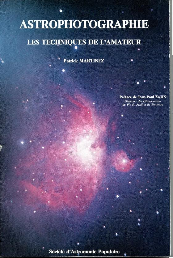 livre ASTROPHOTOGRAPHIE P. Martinez