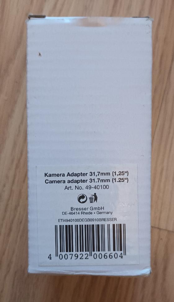 Adaptateur photo Bresser 31,75