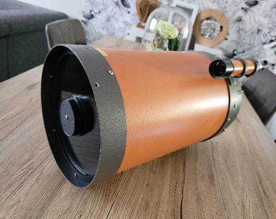 Tube C8 celestron orange