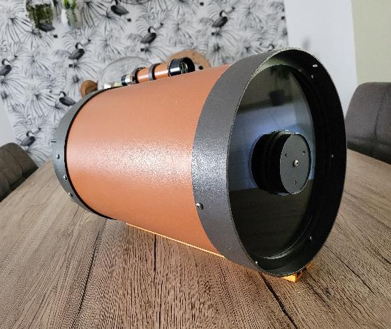 Tube C8 celestron orange