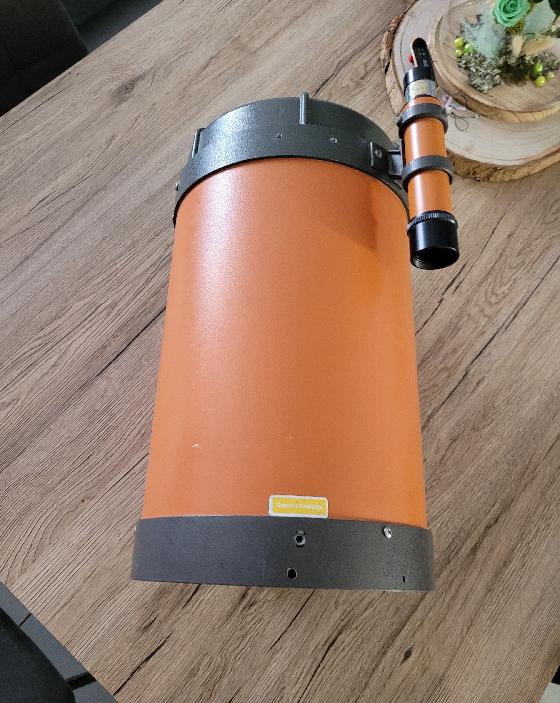 Tube C8 celestron orange