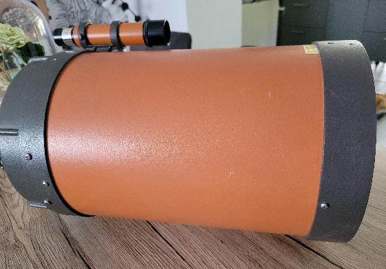 Tube C8 celestron orange