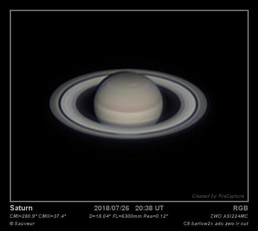 saturne 26/07/2018