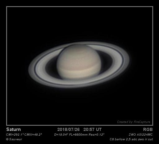 saturne 26/07/2018