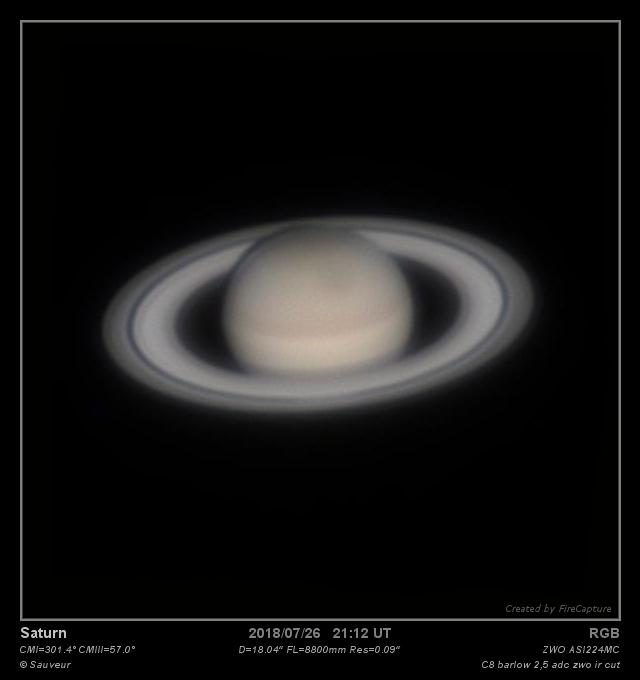 saturne 26/07/2018