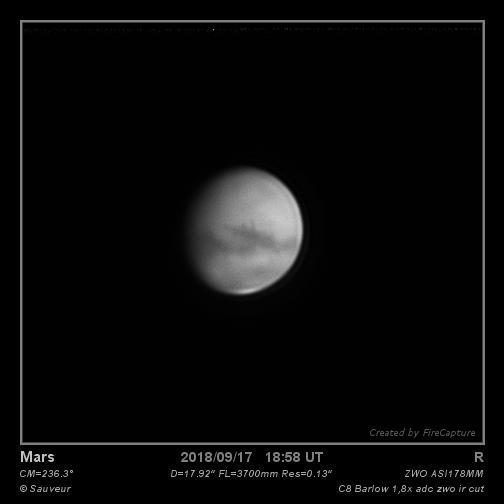 Mars du 17/09/2018