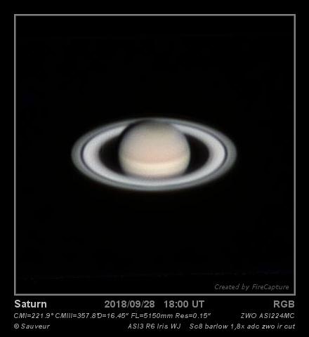 Saturne 28/09/2018