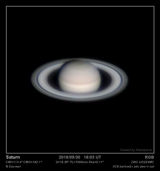 Saturne 30/09/2018