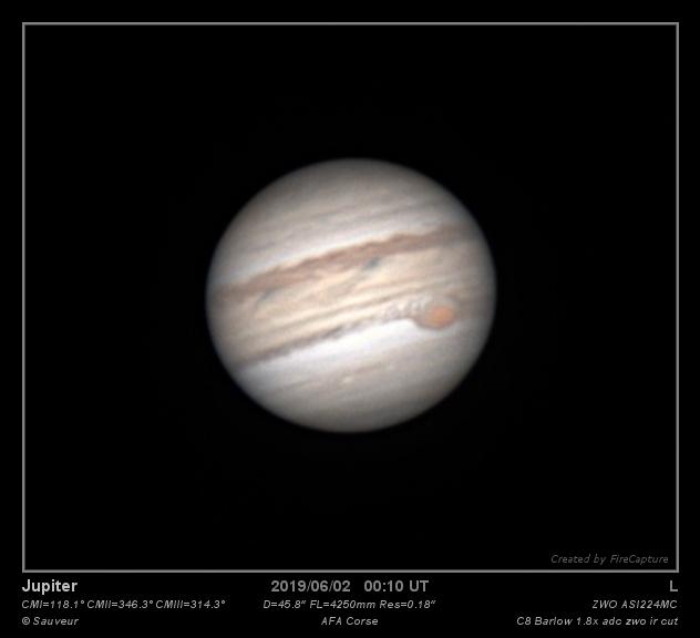 Jupiter 02/06/2019