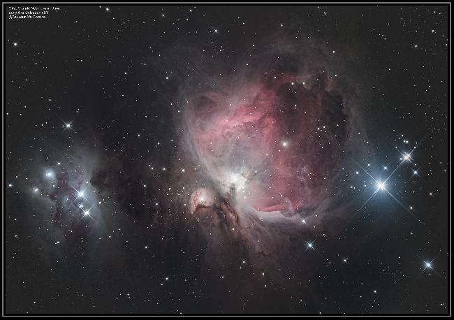 m42 nebuleuse d'orion Sony a7s