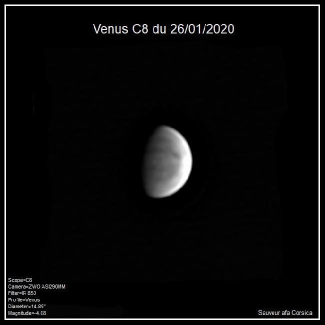 Venus C8 du 26/01/2020