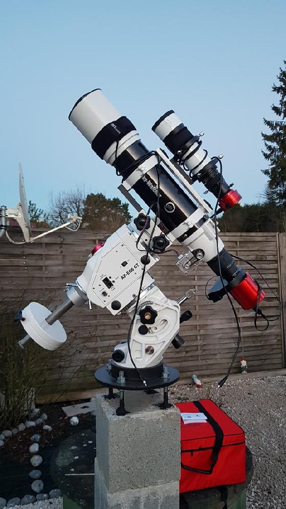 Lunette 80 ED SkyWatcher + Correcteur Réducteur 