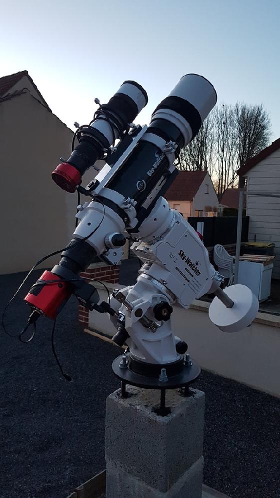 Lunette 80 ED SkyWatcher + Correcteur Réducteur 