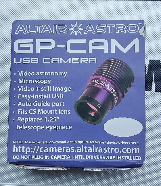 Vends caméra Altaïr GPCAM2 IMX327C