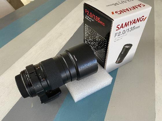 Objectif Samyang 135mm ED F2 Canon