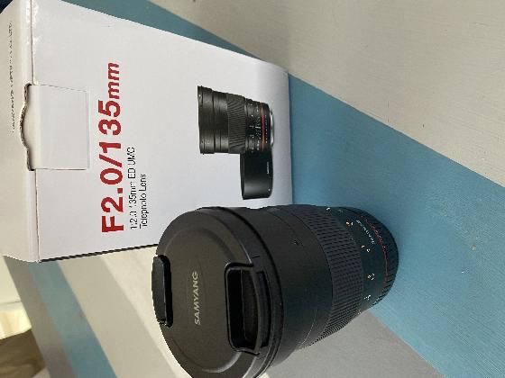 Objectif Samyang 135mm ED F2 Canon