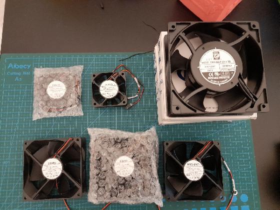 Lot de ventilateur pour bricolage