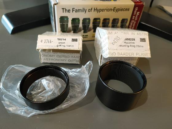 Hyperion 13mm + bague 14 et 28 mm