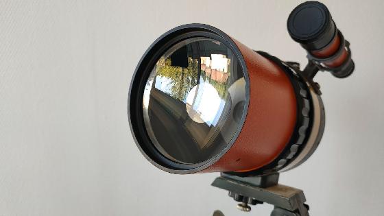 Celestron C90 orange Americain complet 