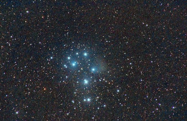 M 45. A l'objectif canon 70-300