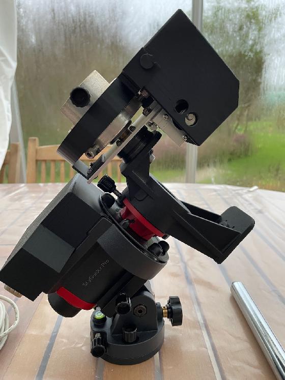 Monture Ioptron skyguider pro modifiée GOTO